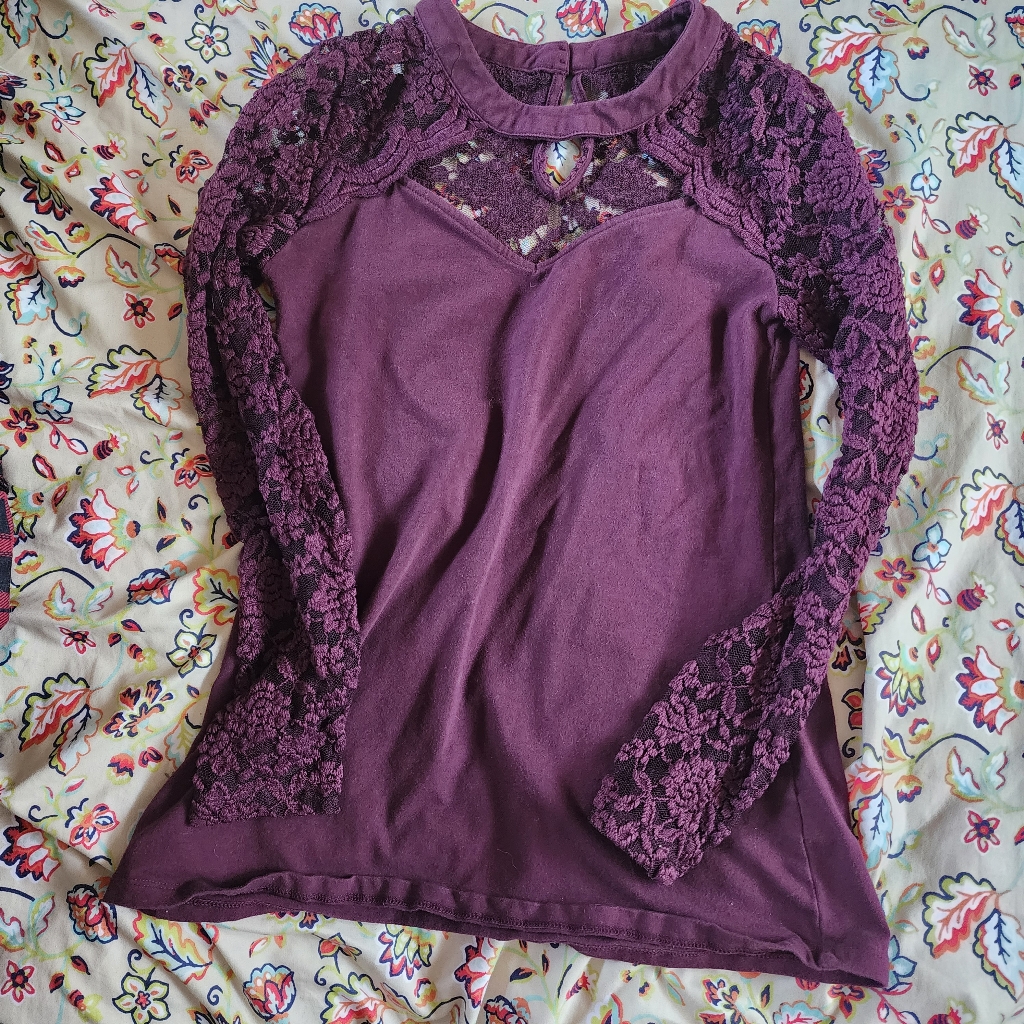 Torrid Plum Top 00M